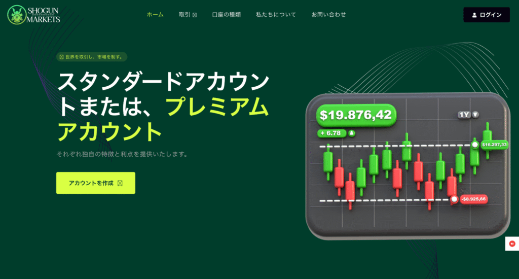 Shogun Marketsは日本で警告を受けている怪しい取引サービス